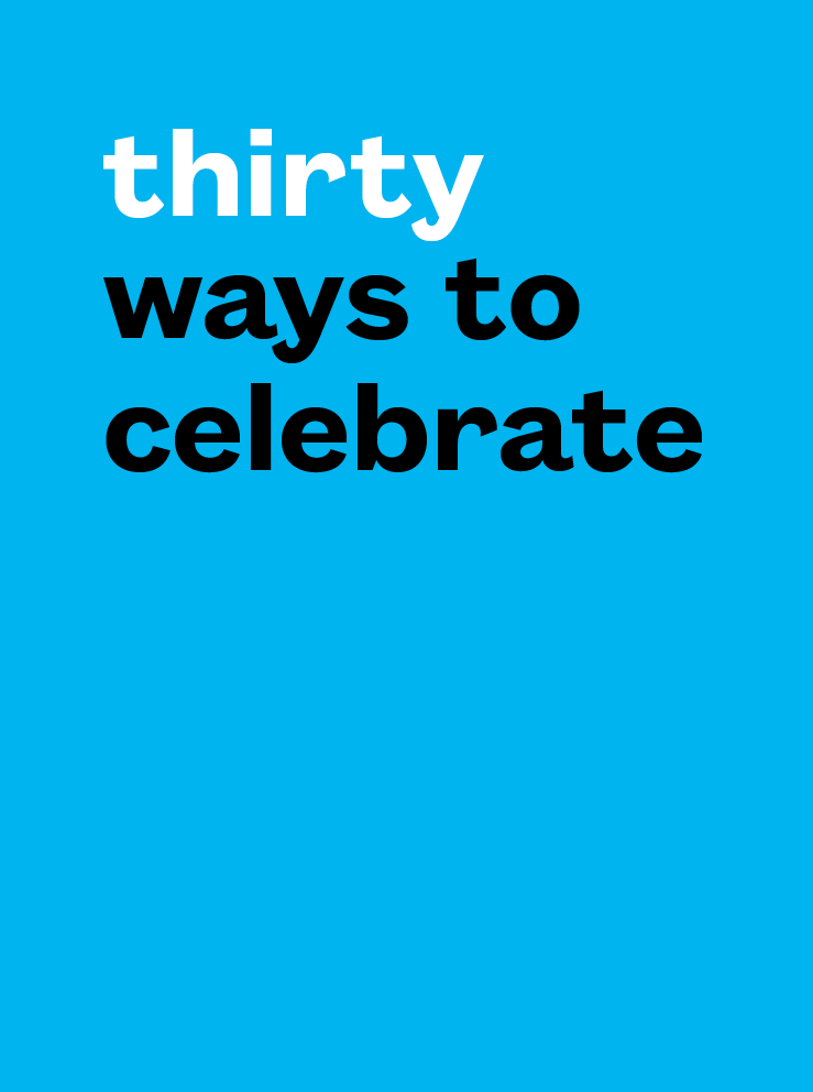 Featured resource 30 ways to celebrate 2020