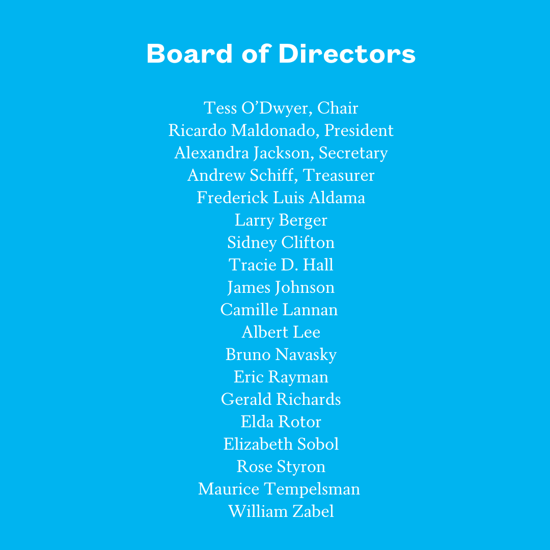 Includes a list of Academy of American Poets Board of Directors