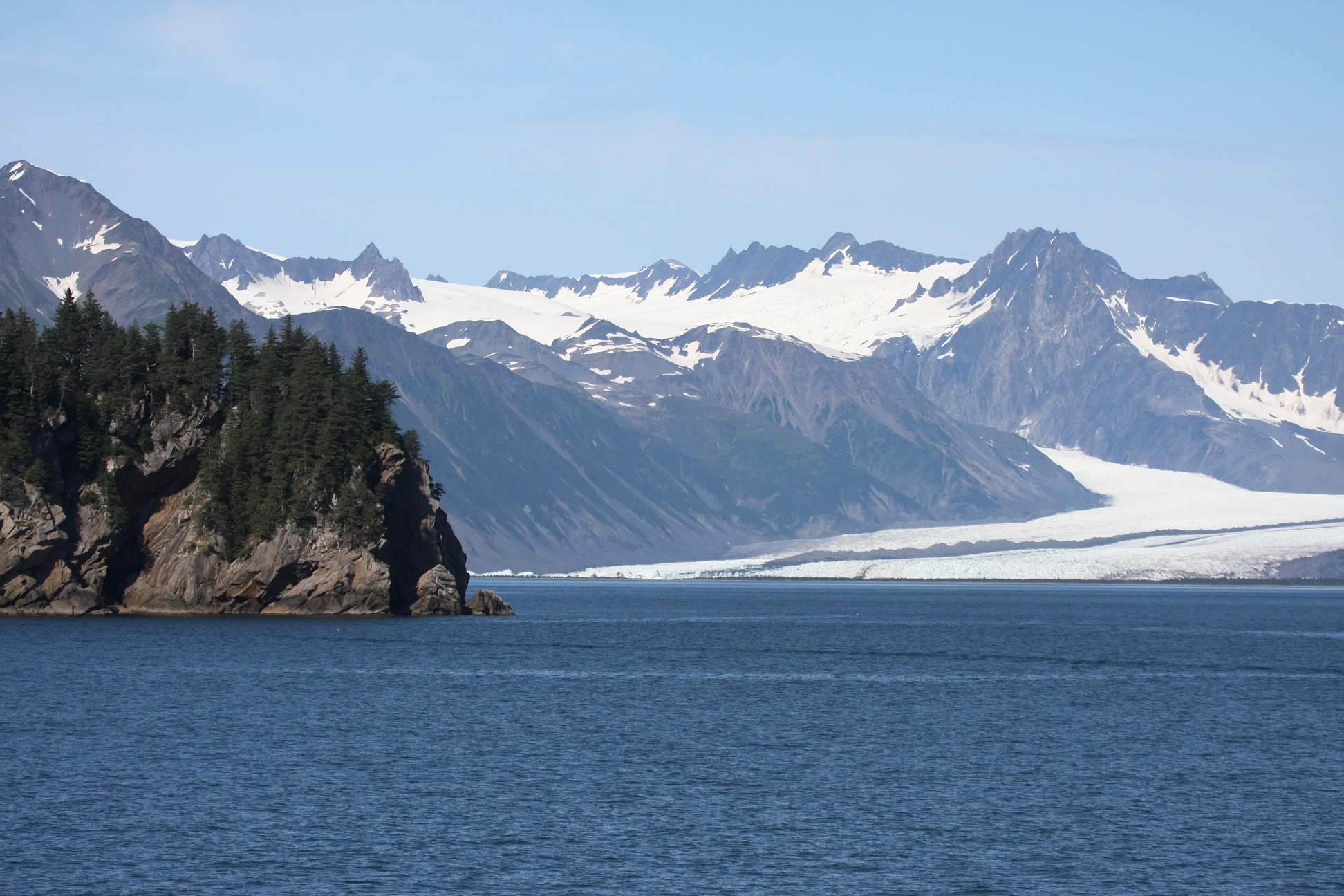 Bear Glacier. Photo credit: Jim Pfeiffenberger, National Park Service.