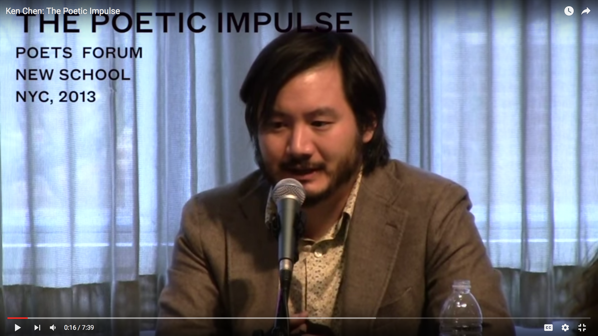 Ken Chen: The Poetic Impulse