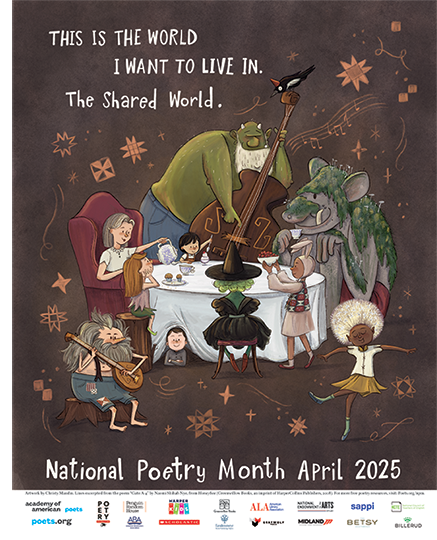 2025 National Poetry Month Poster