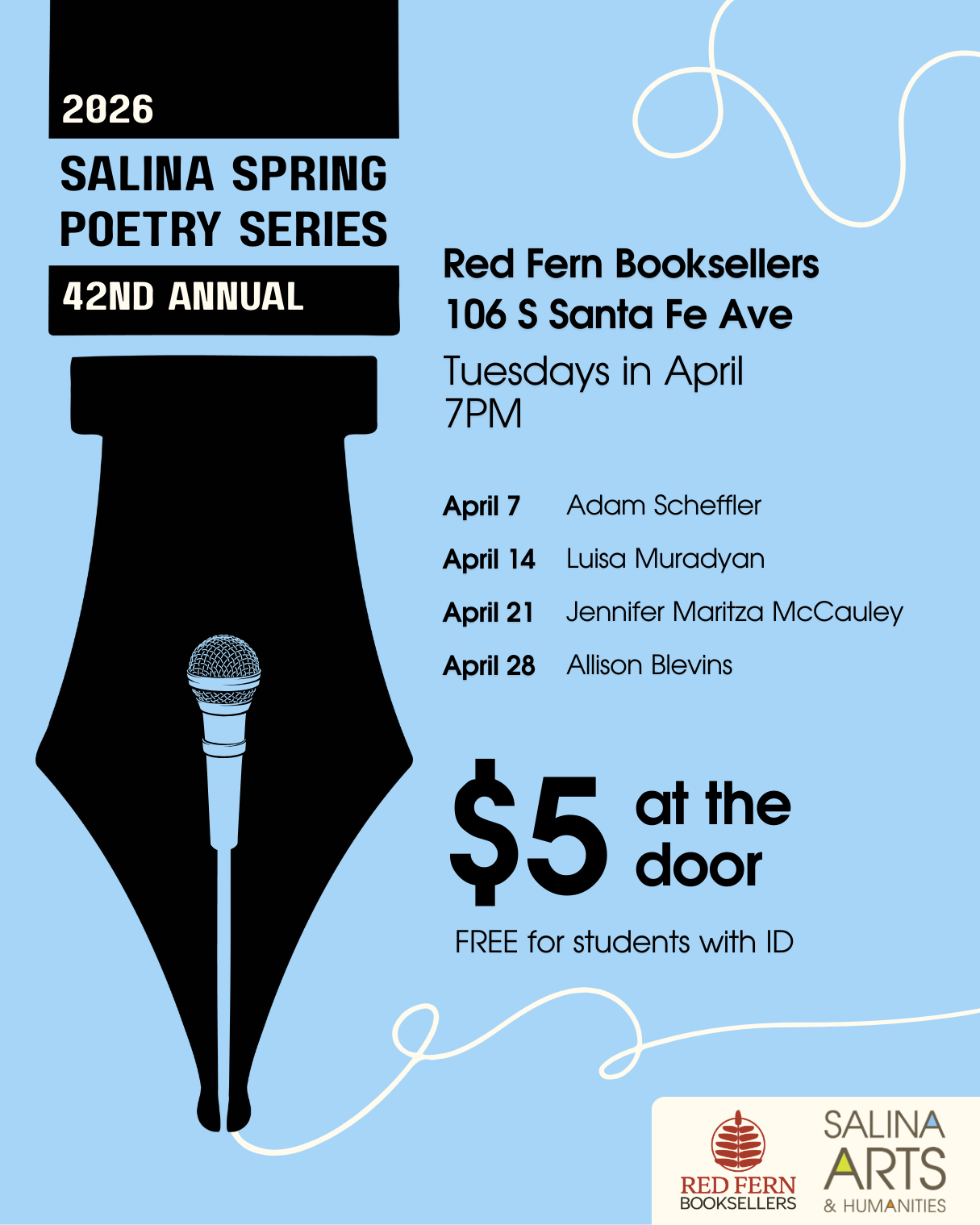 2026 Salina Spring Poetry Series
