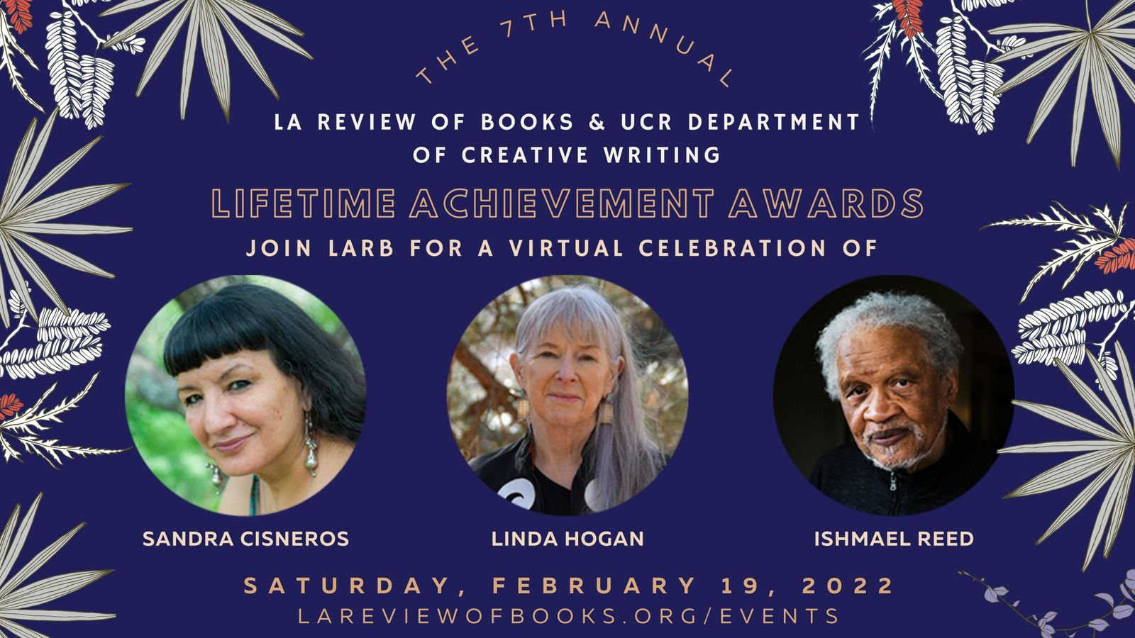 7th Annual LARB/UCR Department of Creative Writing Lifetime Achievement Awards