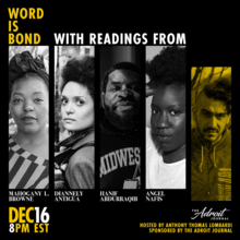 Word is Bond Inaugural Benefit Reading