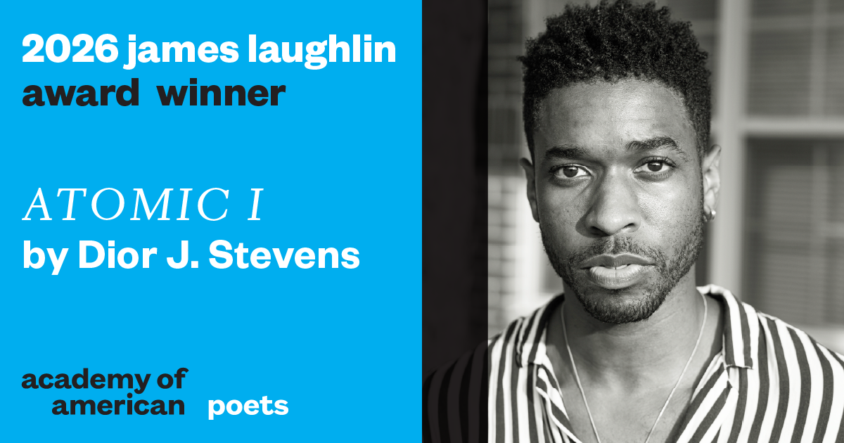 Dior J. Stephens has received the&nbsp;2026 James Laughlin Award