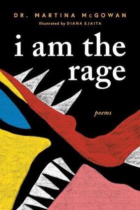 Jacket cover for I am The Rage by Martina McGowan