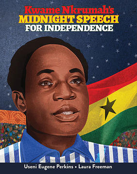 Jacket cover for Kwame Nkrumah's Midnight Speech for Independence 