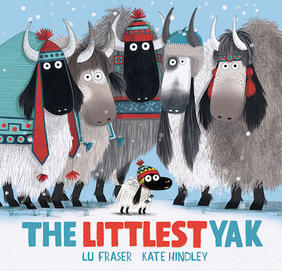 Jacket cover for The Littlest Yak by Lu Fraser