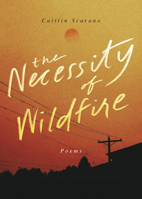 Jacket cover for The Necessity of Wildfire by Caitlin Scarano 