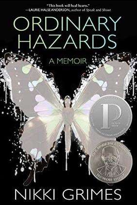 Jacket cover for Ordinary Hazards by Nikki Grimes