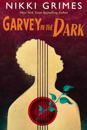 Jacket cover for Garvey in the Dark by Nikki Grimes