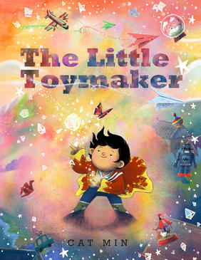 Jacket cover for The Little Toymaker by Cat Min