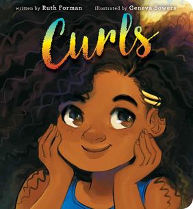 Jacket cover for Curls by Ruth Forman 