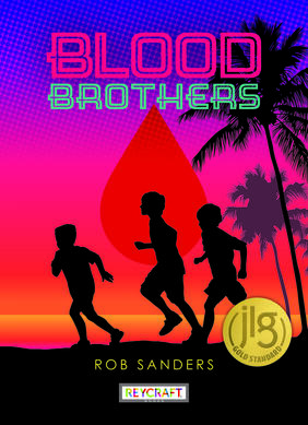 Jacket cover for Blood Brothers by Rob Sanders