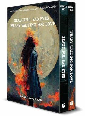 Jacket cover for Beautiful Sad Eyes, Weary Waiting for Love by r.h. Sin, Robert Drake
