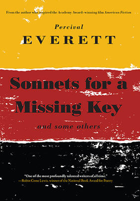Jacket cover for Sonnets for a Missing Key