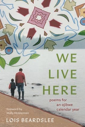 Jacket cover for We Live Here