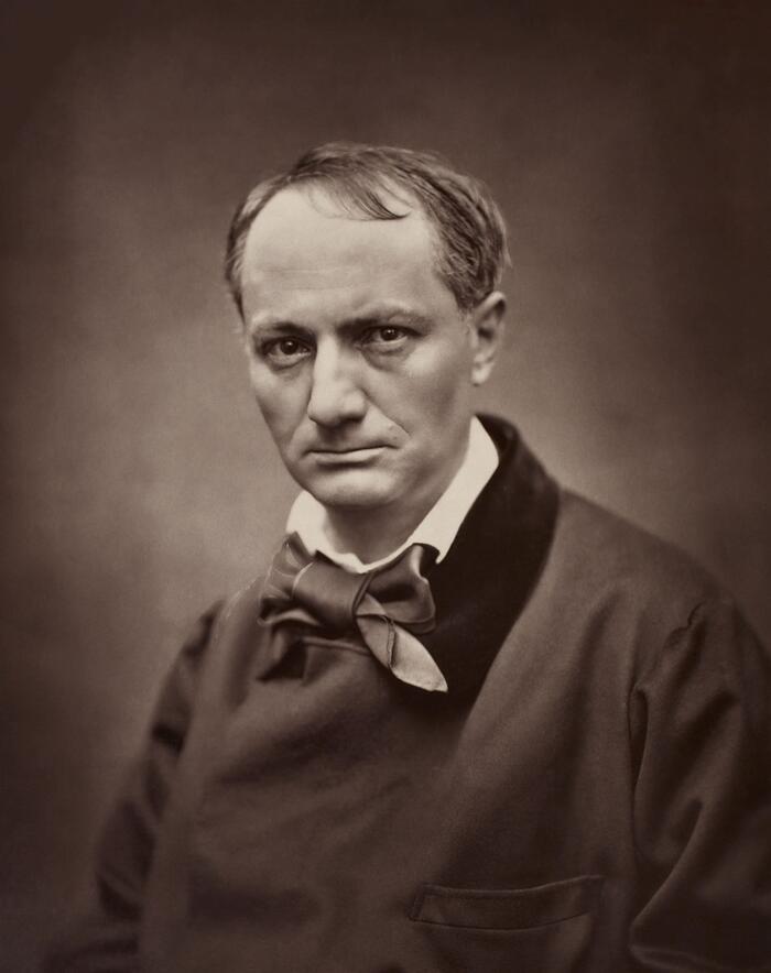 Photograph of Charles Baudelaire by Etienne Carjat