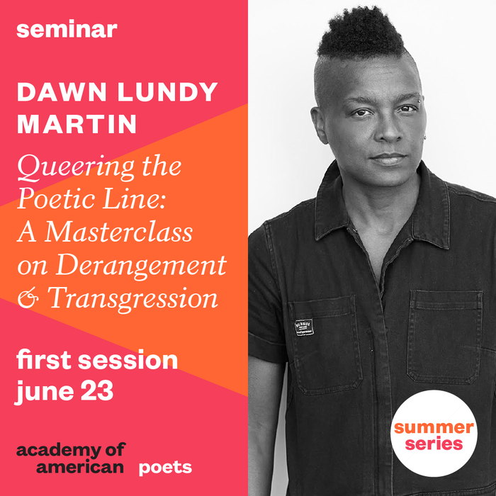 Dawn Lundy Martin - Queering the Poetic Line