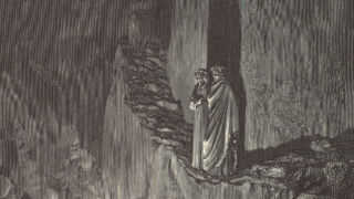 Engraving of "Canto XXVI" by Pisan