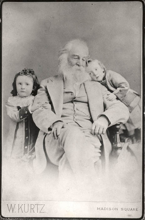 Walt Whitman, photographed by W. Kurtz, 1878